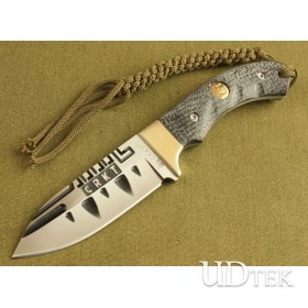 7Cr13 STAINLESS STEEL OEM COLOMBIA TACTICAL FIXED BLADE KNIFE UDTEK00230
